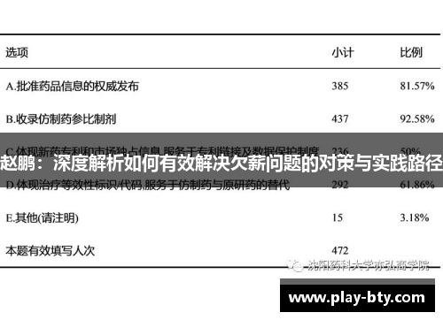 赵鹏：深度解析如何有效解决欠薪问题的对策与实践路径